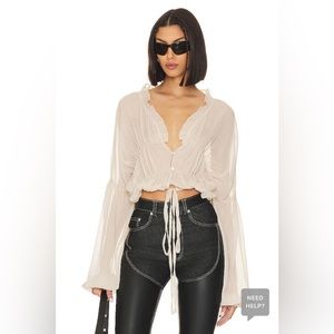 Revolve Bali Top in Cream